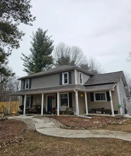 before complete roofing done by arlington roofing Professional roofing replacement in arlington