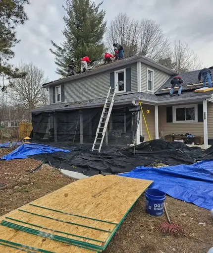 32 after complete roofing done by arlington roofing Top rated professional roofing service provider in arlington